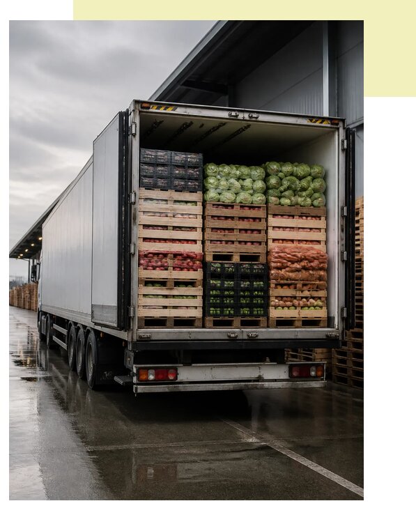 Перевозка плодоовощной продукции в Краснотурьинск по цене от 5317 р. | Агросервис-Кту