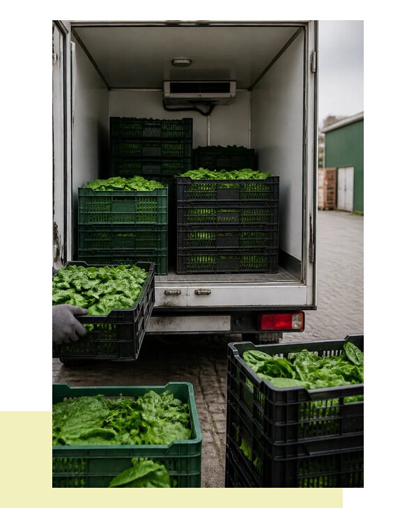 Перевозка шпината в Краснотурьинск с сохранением свежести продукции